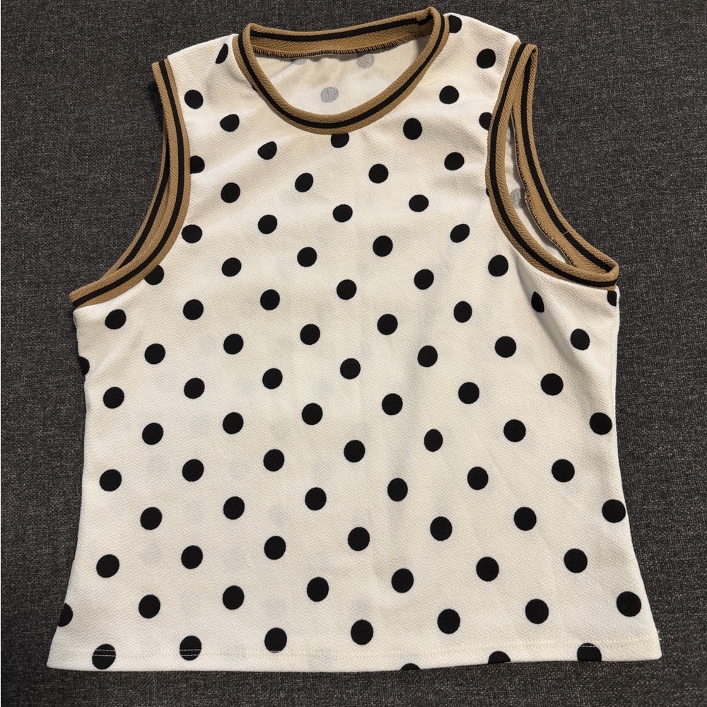 Beautiful polka dot top